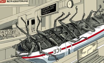 Das goldene Begräbnis der Bahn