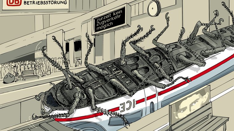 Das goldene Begräbnis der Bahn