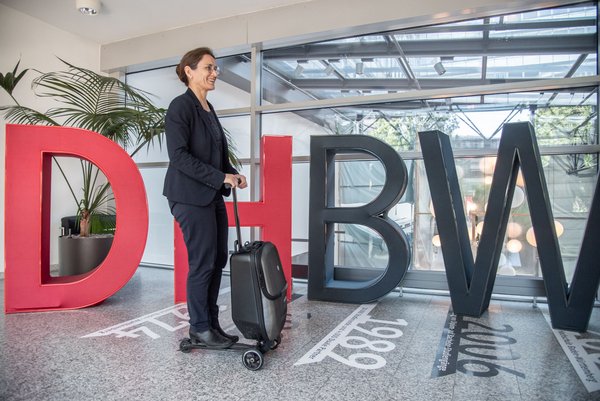 Klärles Kofferroller: "Tolles Fahrwerk. Damit kann man richtig schnell fahren!"