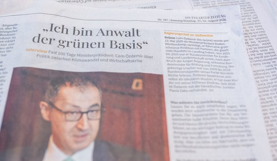 Recht realitätsferne Überschrift in der StZ. Foto: Jens Volle