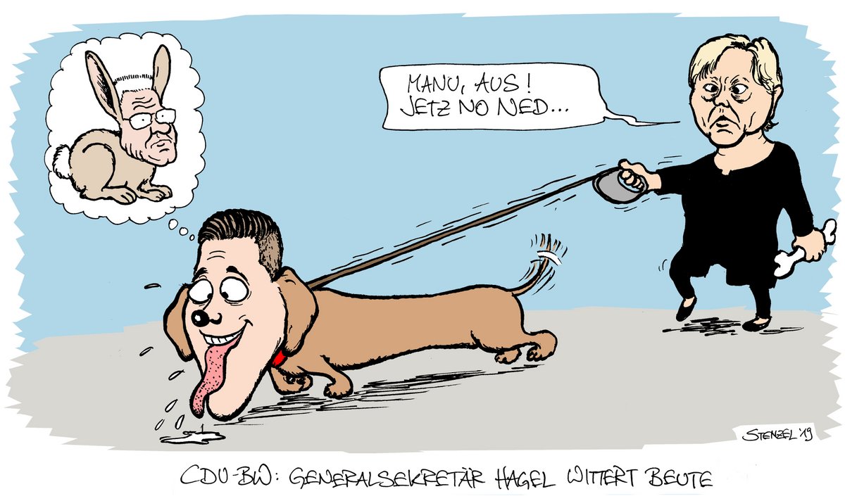 Karikatur: Oliver Stenzel