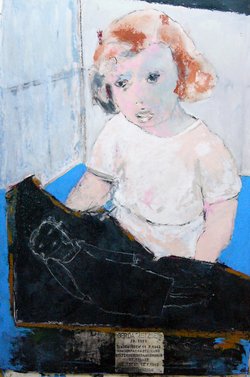 Portrait der kleinen Gerda Metzger von Mechtild Schöllkopf-Horlacher. Quelle: Theater La Lune