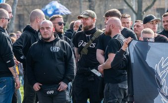 Nazis? "Ich sehe hier keine"