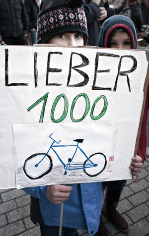 Radfahren - feinstaubfrei und viel gesünder. Foto: Joachim E. Röttgers
