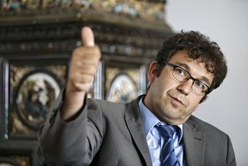 Arbeitet (CDU-)Altlasten ab: parteiloser Bürgermeister Matthias Burth