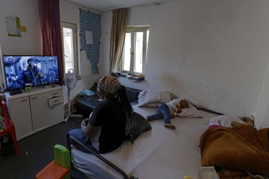 Warten auf den Asylbescheid.