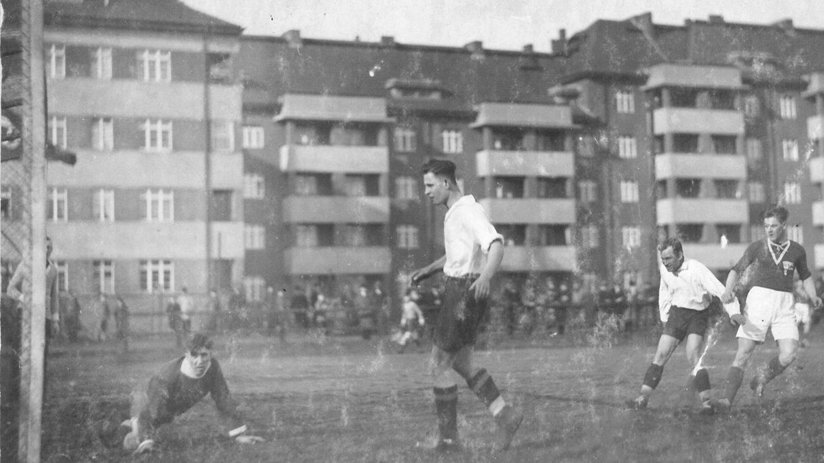 Berlin 1929, Spiel Sparta gegen Neukölln. Foto: Archiv Sparta Lichtenberg