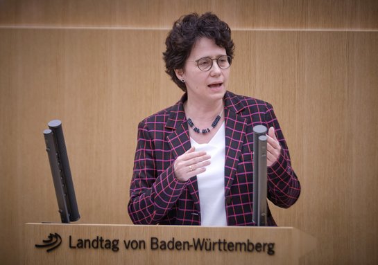 Ministerin Marion Gentges. Foto: Joachim E. Röttgers