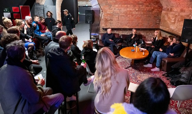 Schlussrunde in der Lerche 22.