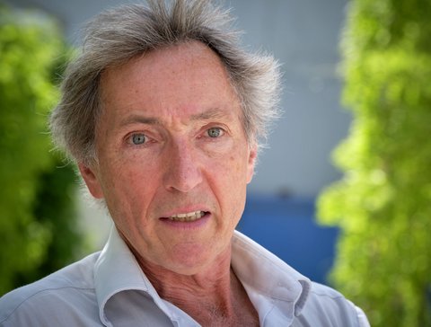 Vorstandsmitglied des Umweltforums Mannheim Wolfgang Schuy.