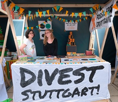 Auf dem "Übermorgen-Markt" am 28. Mai auf dem Stuttgarter Marienplatz. Foto: Joachim E. Röttgers