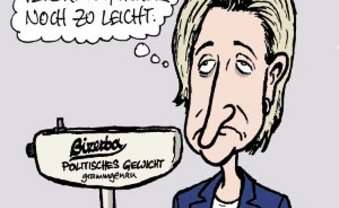 Nett, charmant und wenig trittsicher