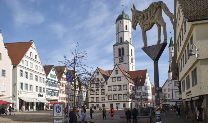 Biberach sieht man seinen Reichtum an. Biberach sieht man seinen Reichtum an.