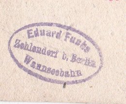 Längst nicht alle Werke aus Fuchs' Sammlung tragen diesen Stempel – das erschwert Weitz' Suche. 