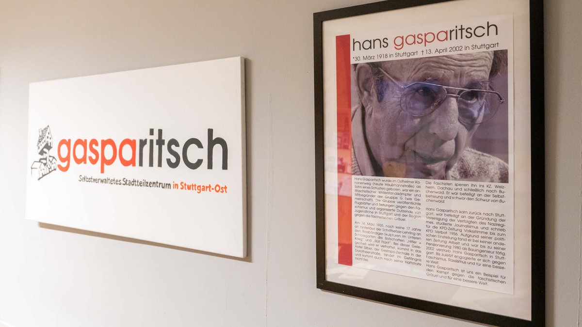 Der Namensgeber des Zentrums: An zentraler Stelle zwischen Eingang und Kneipe wird an ihn erinnert, an ihm kommen alle vorbei. Der Namensgeber des Zentrums: An zentraler Stelle zwischen Eingang und Kneipe wird an ihn erinnert, an ihm kommen alle vorbei.