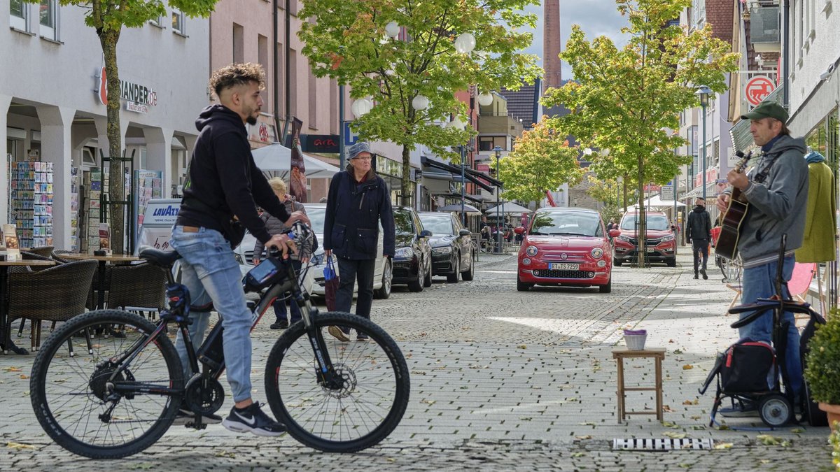 Ort der Begegnung: die Reutlinger Straße.