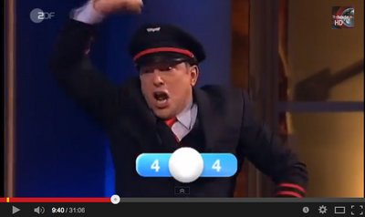 "Heute-show" vom 24. 10. 2014: Weltherrschaft für Lokführer. Screenshot You Tube