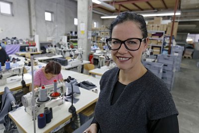 "So bin i halt", sagt Sina Trinkwalder.