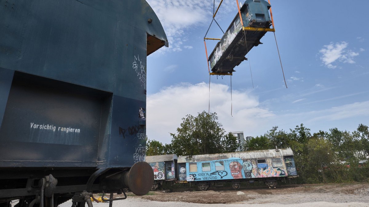 Aber klar doch: vorsichtig wird hier rangiert.