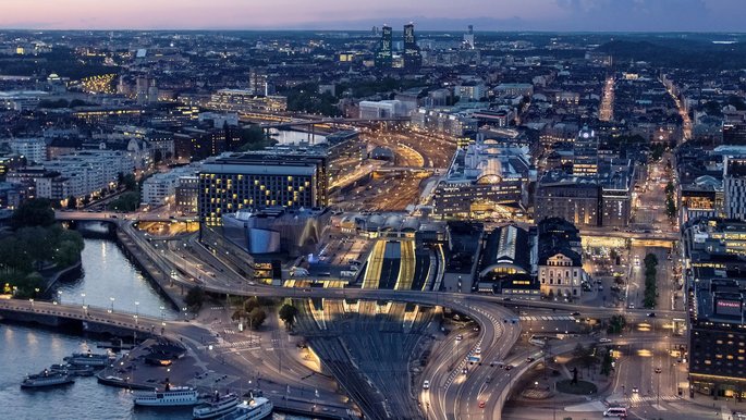 Bahnhof Stockholm heute ... Bahnhof Stockholm heute ...