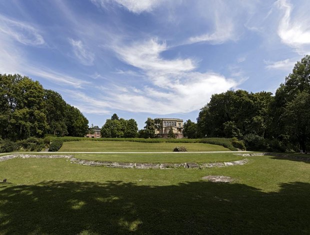 Prädestiniert als "Raum für Kultur": die Villa Berg. Foto: Joachim E. Röttgers
