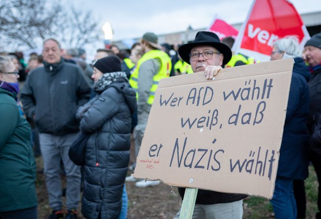 Eine Draußenansicht.