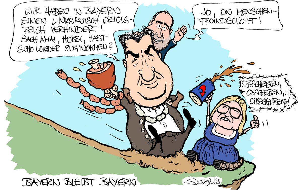 Karikatur: Oliver Stenzel