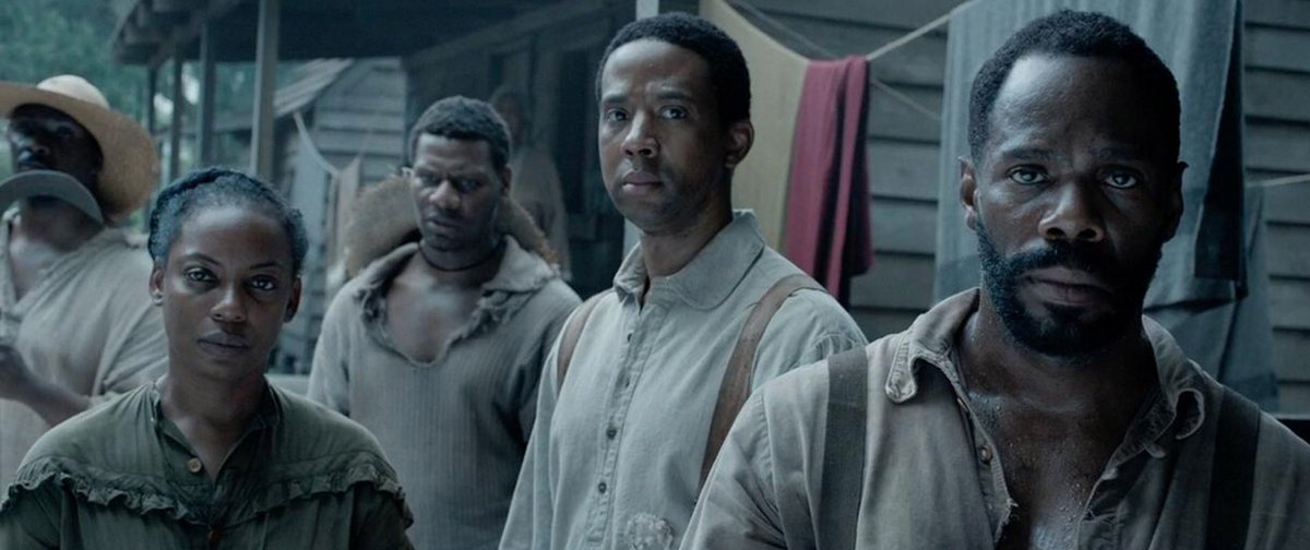 Heutiger Rückblick in "The Birth of a Nation" (2016) mit Aunjanue Ellis, Christian I. Noble, Chris Greene, Colman Domingo (v.l.). Foto: Fox Searchlight