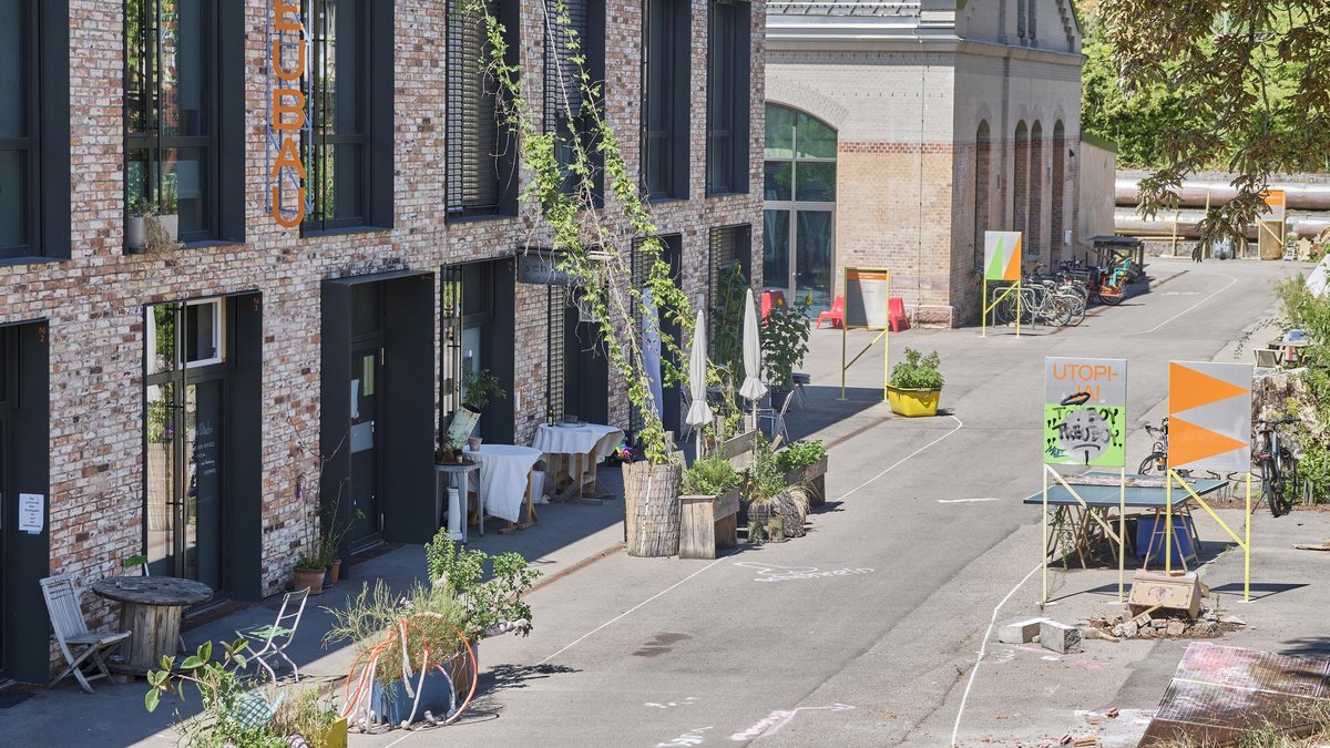 Noch hat er viel Platz, der Kunstboulevard vor der Wagenhalle.