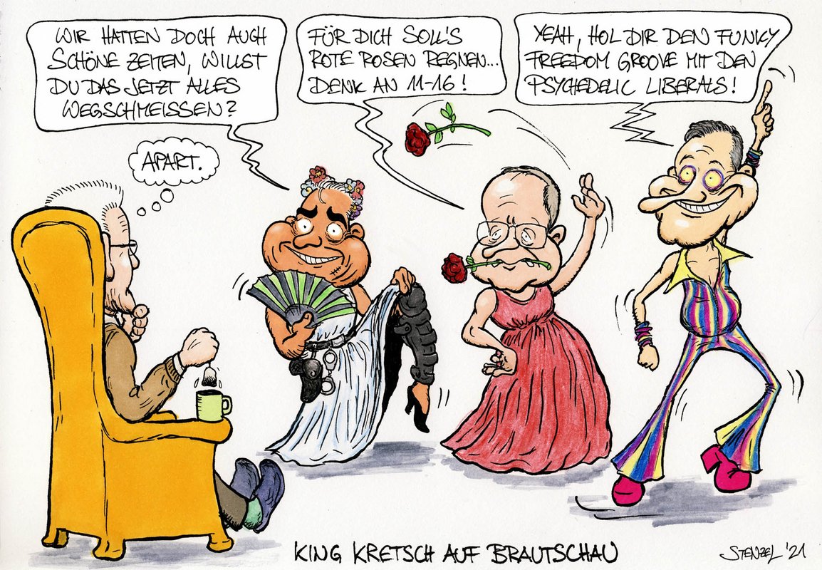 Karikatur: Oliver Stenzel