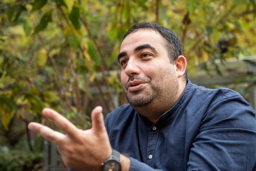 Albert Memeti will Aufmerksamkeit schaffen für die, die so oft vergessen werden. Foto: Jens Volle