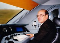 Eberhard Happe am früheren Arbeitsplatz. Foto: privat