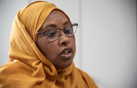 Hala Elamin vom Verein Freundeskreis Afrika.