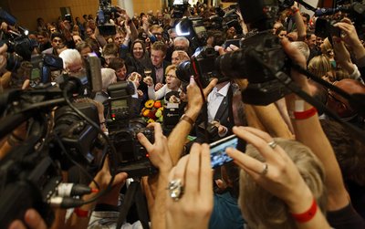 Rudelbildung, Konformismus und Käuflichkeit? Foto: Joachim E. Röttgers