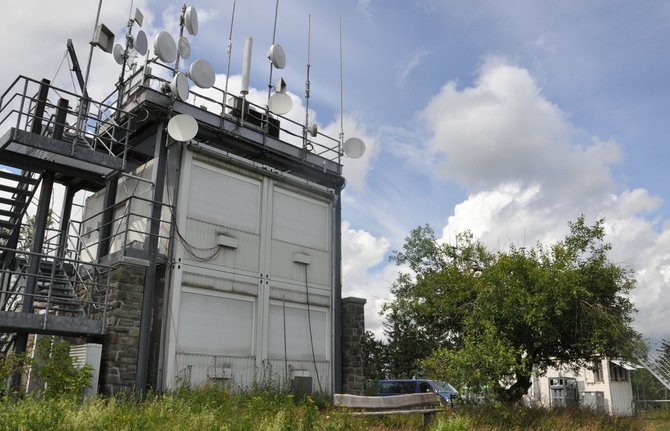 Das Taunus-Observatorium der Uni Frankfurt auf dem Kleinen Feldberg hatte den SF6-Nachweis erbracht. Foto: Markus Bernards, Goethe-Universität Frankfurt
