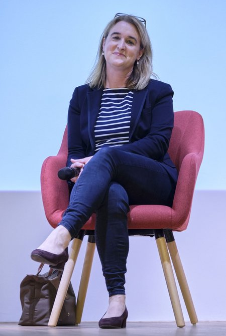 Ulrike Trampus, Chefredakteurin der LKZ, deren Auflage ungewöhnlich stabil ist. 