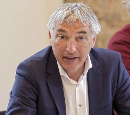 Jürgen Walter sitzt seit 1992 im Landtag und bei den Grünen bislang fest im Sattel. Foto: Joachim E. Röttgers