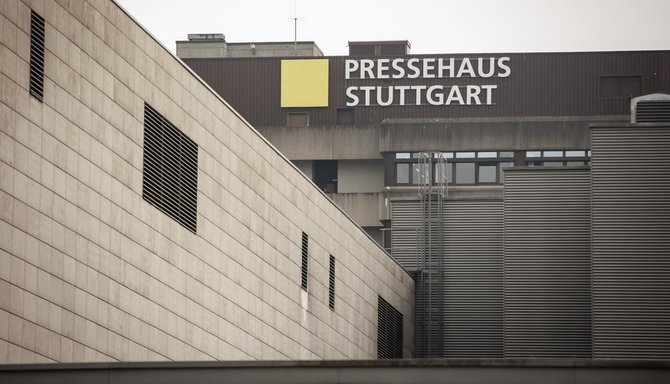 Düstere Zeiten im Stuttgarter Pressehaus. Foto: Kontext