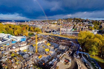 Ohne das riesige Loch wäre das hier ein wunderhübscher Anblick. 