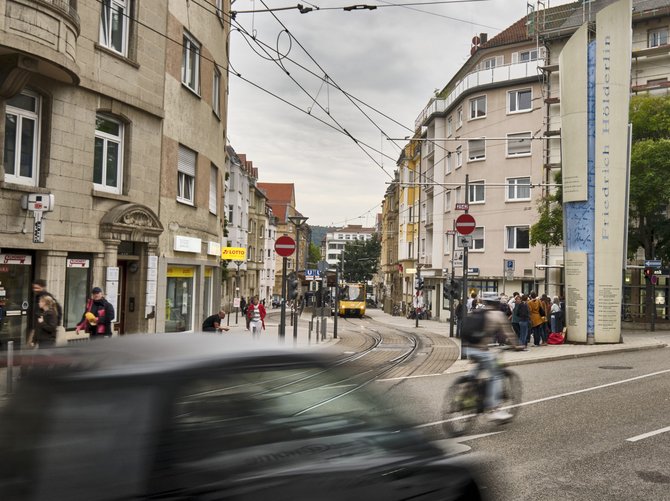 Bislang letztes Domizil der Bandleaderin: der Stuttgarter Hölderlinplatz.