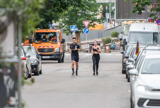 Kein Platz für Läufer:innen in Stuttgarts Eventplan. Foto: Jens Volle