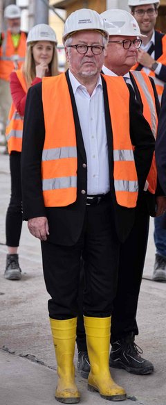 Hermann Schaufler, Ex-Landesverkehrsminister. 