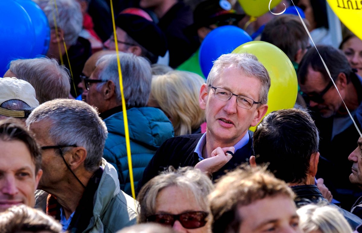 Im Pressehaus gilt er als Vater der Steh-Meetings: Joachim Dorfs. Hier bei der Kulturdemo auf dem Stuttgarter City Ring im September 2017. Fotos: Joachim E. Röttgers