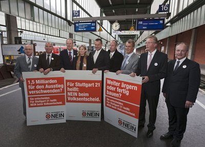 Alle Paradoxien versammelt: Volksentscheid über Stuttgart 21.