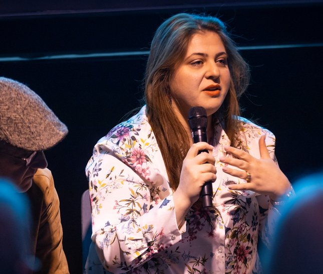 Für die Syrerin Lina Atfah "ist die ganze Welt jetzt meine Heimat".