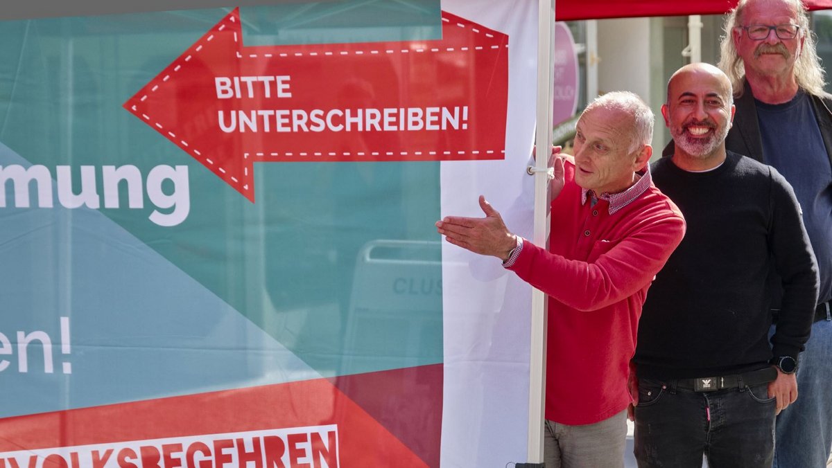 Ludwig Kraus, Erkan Erdem und Thomas Reiff (v.l.) wollen "mehr Mitbestimmung in unseren Landkreisen!". Fotos: Joachim E. Röttgers Ludwig Kraus, Erkan Erdem und Thomas Reiff (v.l.) wollen "mehr Mitbestimmung in unseren Landkreisen!". Fotos: Joachim E. Röttgers