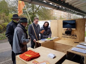 Neuropa-Stand in Roßdorf.