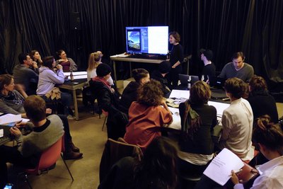 "Was ist eigentlich die IBA?", fragt die Initiative Stadtlücken bei ihrer Veranstaltung im März. Foto: Stadtlücken