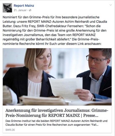 Screenshot Facebook