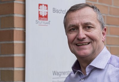 Manfred Blocher kümmert sich um Menschen, die keine Wohnung haben. 